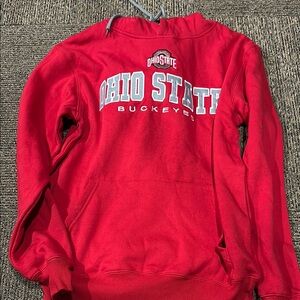 Stadium Athletics Red Ohio State Hoodie